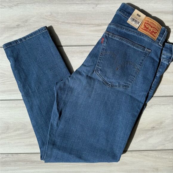 Levi’s Boyfriend Jeans Blue 14 (32w x 27l)  NWT - Picture 5 of 7